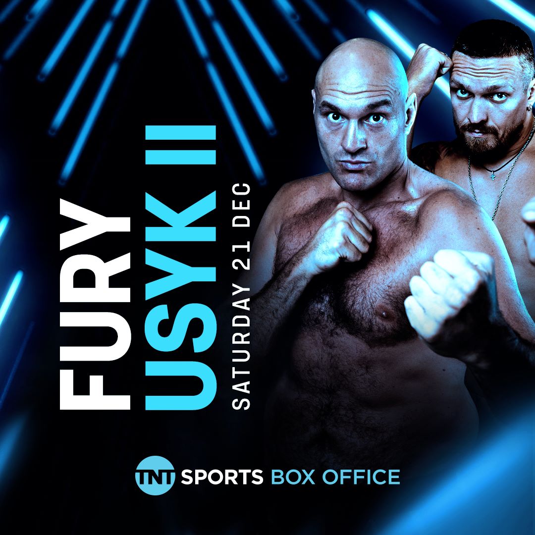 Watch Fury vs Usyk here live on 21st December 2024